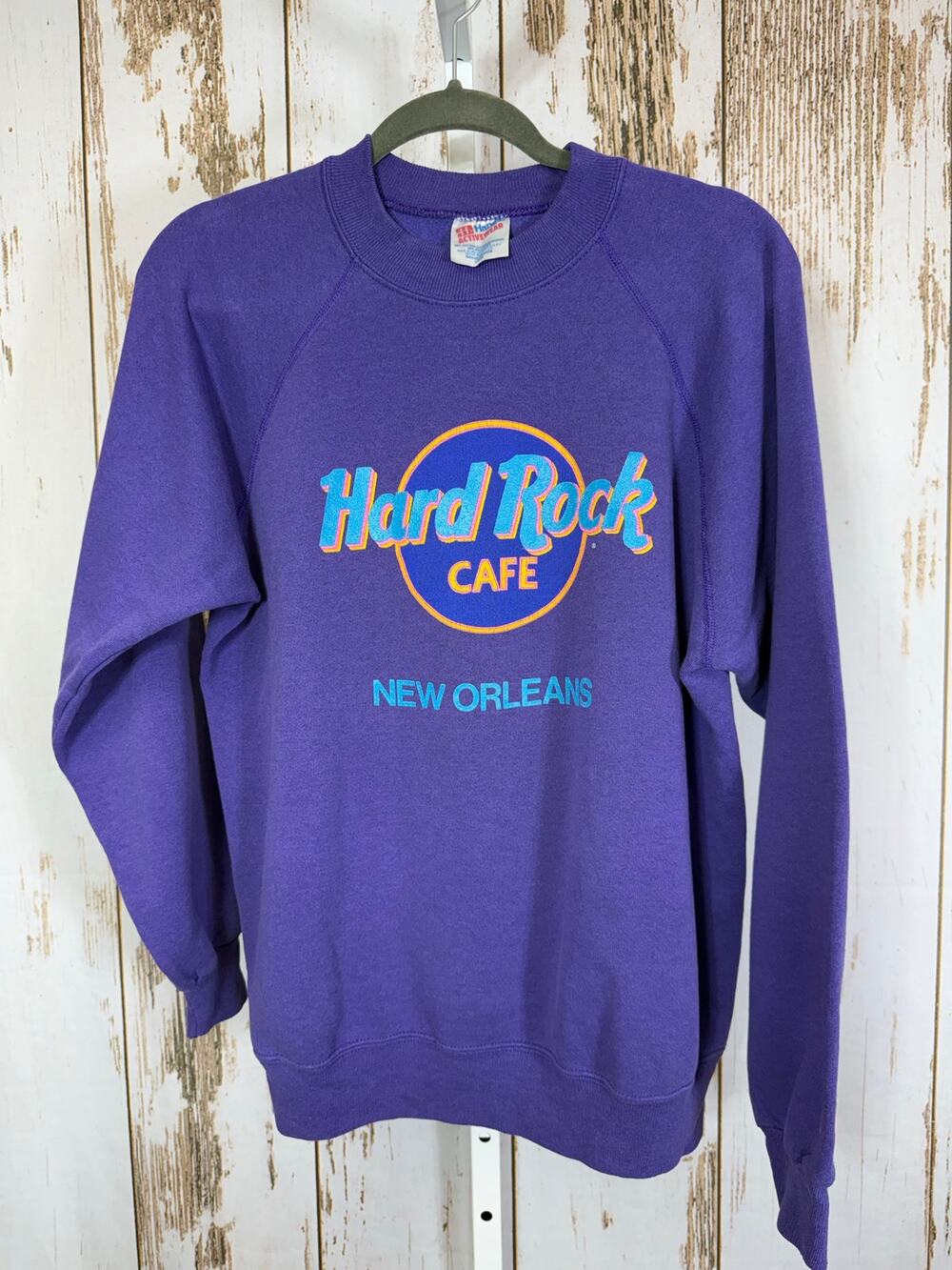 Vintage, Hanes Activewear Sweatshirt Hard Rock Cafe New Orleans, Size Large